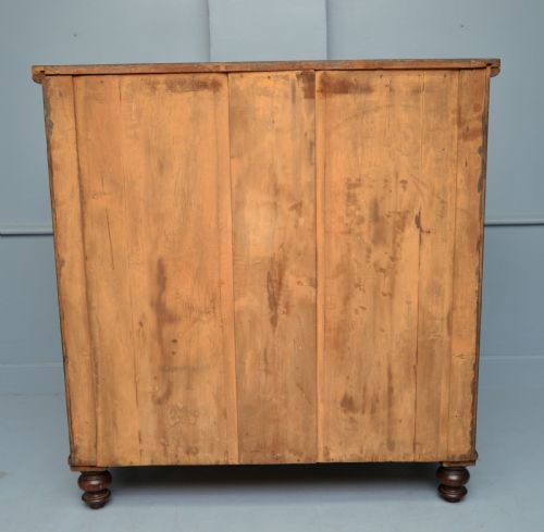 VICTORIAN SCOTTISH MAHOGANY CHEST OF DRAWERS - ADDITIONAL PHOTO 9