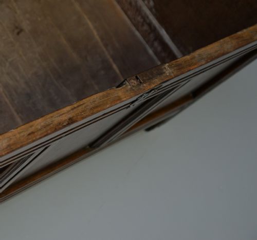 18TH CENTURY OAK COFFER CHEST - ADDITIONAL PHOTO 11