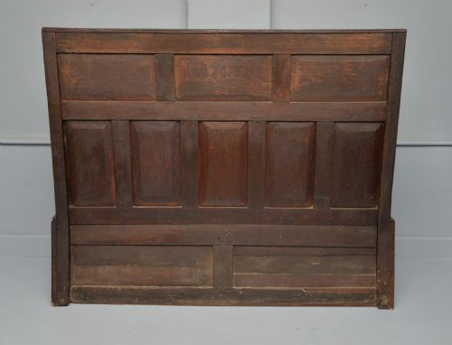 18TH CENTURY GEORGIAN OAK BOX SETTLE - ADDITIONAL PHOTO 12