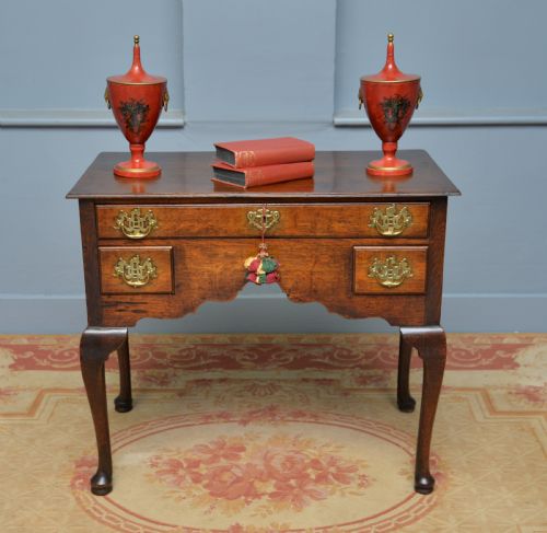 18TH CENTURY GEORGIAN OAK LOWBOY SIDE DRESSING TABLE - ADDITIONAL PHOTO 1