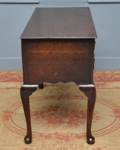 18TH CENTURY GEORGIAN OAK LOWBOY SIDE DRESSING TABLE - ADDITIONAL PHOTO 11
