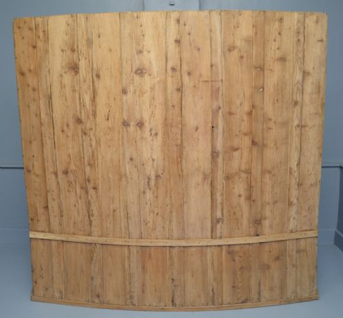 CHARMING 19TH CENTURY STRIPPED PINE SETTLE - ADDITIONAL PHOTO 15