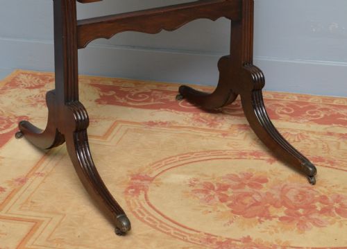 EARLY 19TH CENTURY GILLOWS CHEVAL MIRROR - ADDITIONAL PHOTO 3