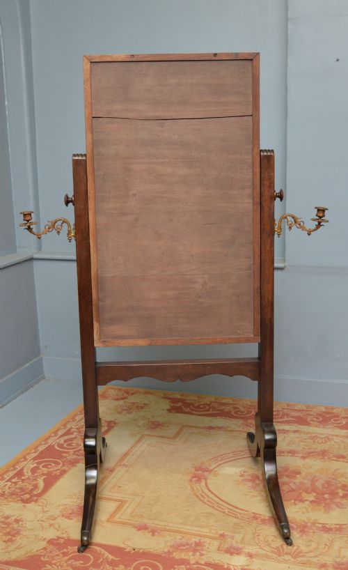 EARLY 19TH CENTURY GILLOWS CHEVAL MIRROR - ADDITIONAL PHOTO 8