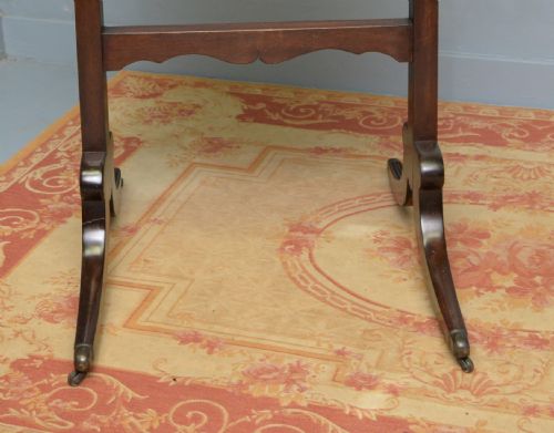 EARLY 19TH CENTURY GILLOWS CHEVAL MIRROR - ADDITIONAL PHOTO 9