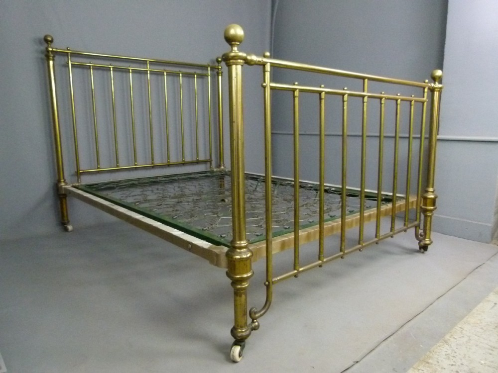 Original Victorian All Brass King-Size Bed