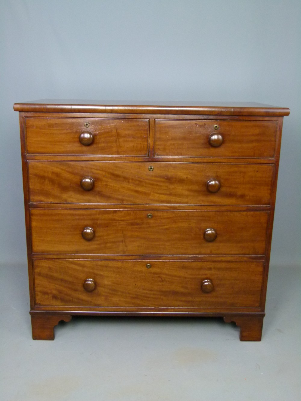 Regency Mahogany Medium Sized Chest Of Drawers