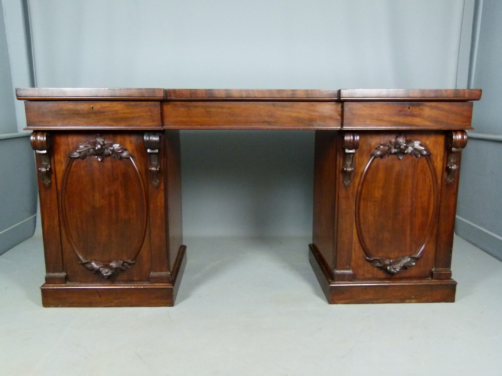 Early Victorian Mahogany Sideboard c1850