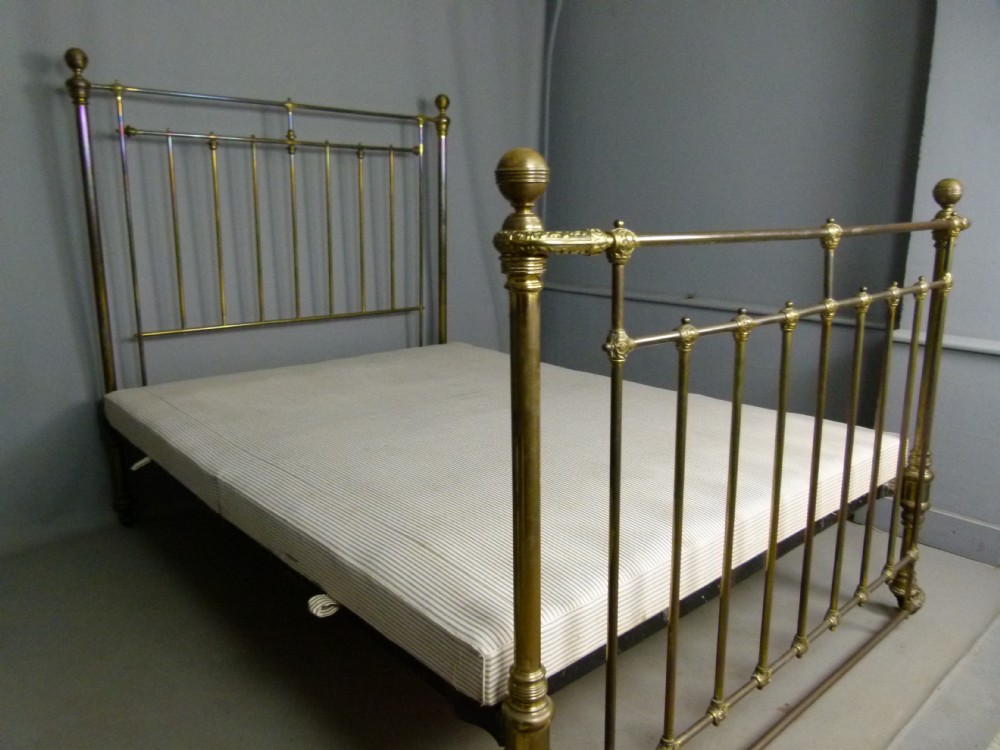 Superb Quality Original Victorian All Brass King-Size Bed