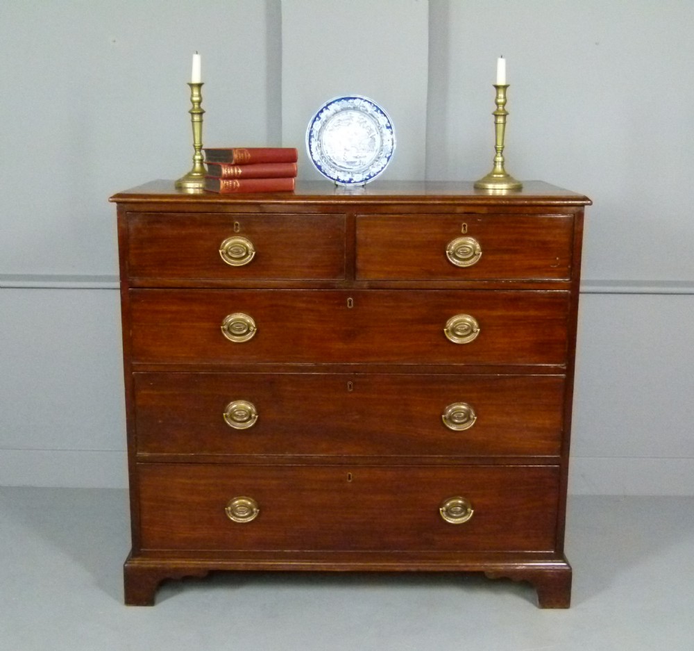 Georgian Mahogany Chest Of Drawers