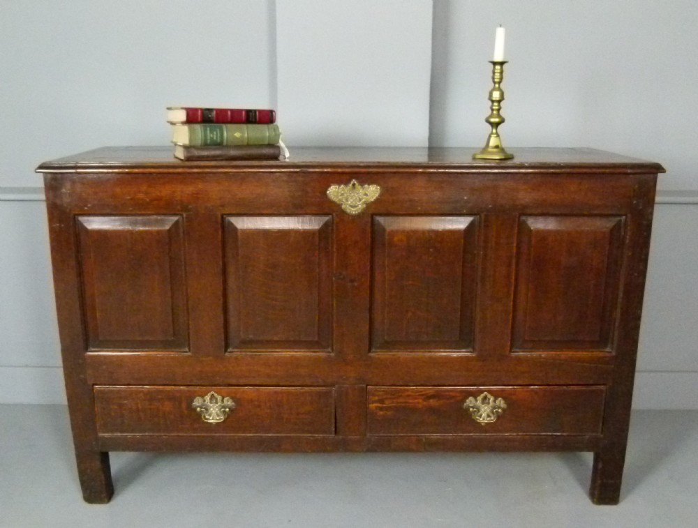 Georgian Oak Mule Chest