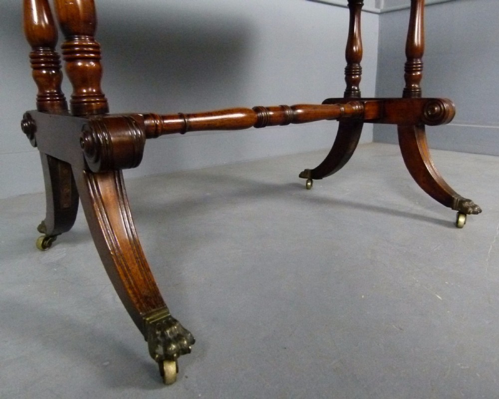 Elegant Regency Mahogany Pembroke Table  View IX