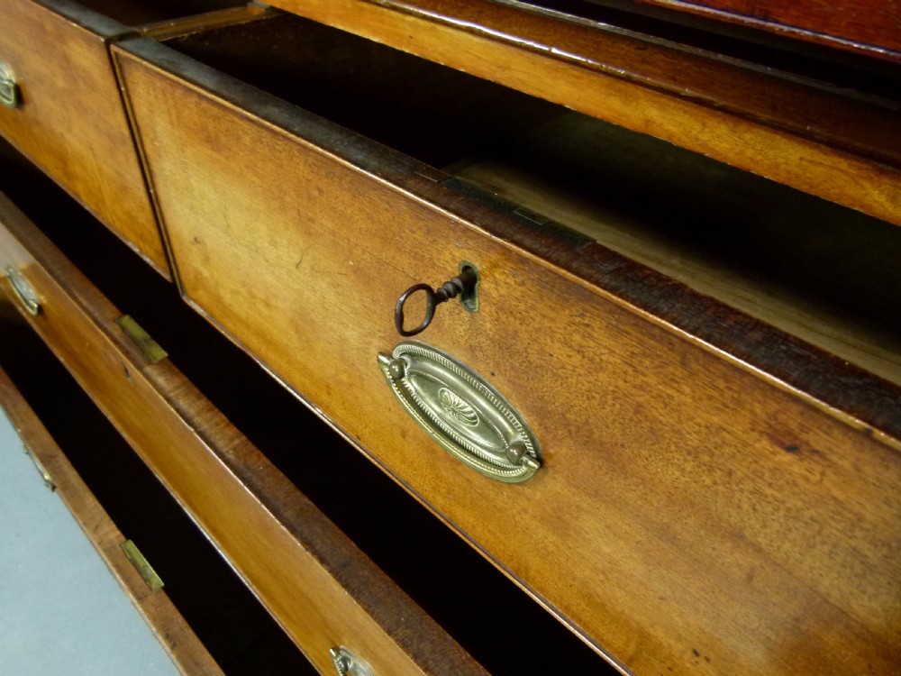 William IV Mahogany Linen-Press c1830 View XVIII