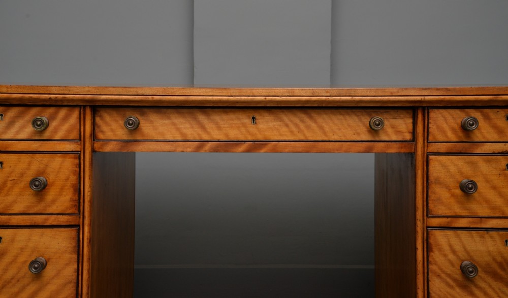 Victorian Satinwood Desk View V