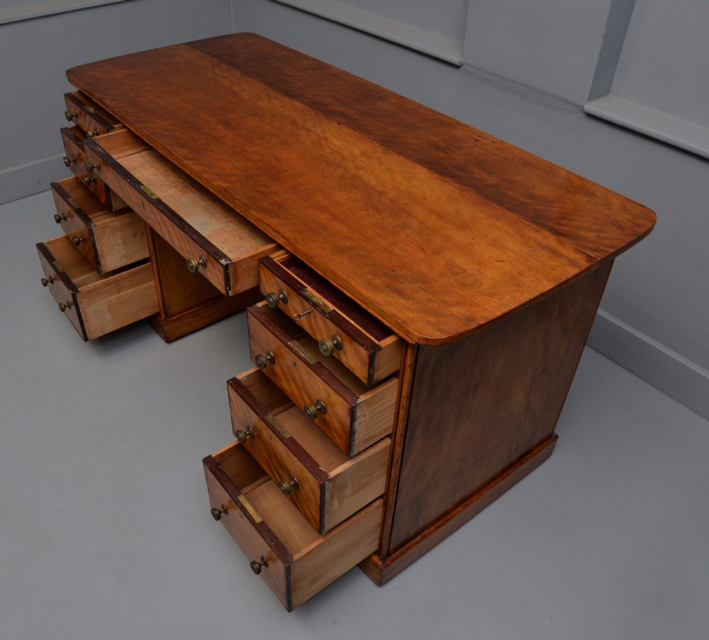 Victorian Satinwood Desk View VII
