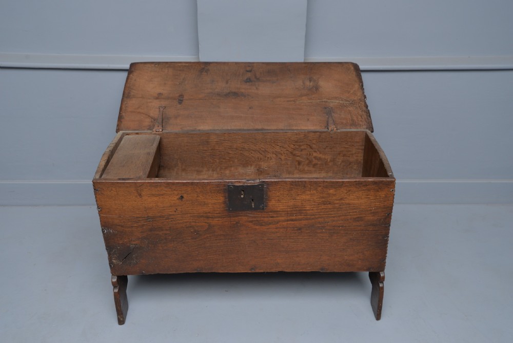 17th Century Oak Six Plank Coffer View VII