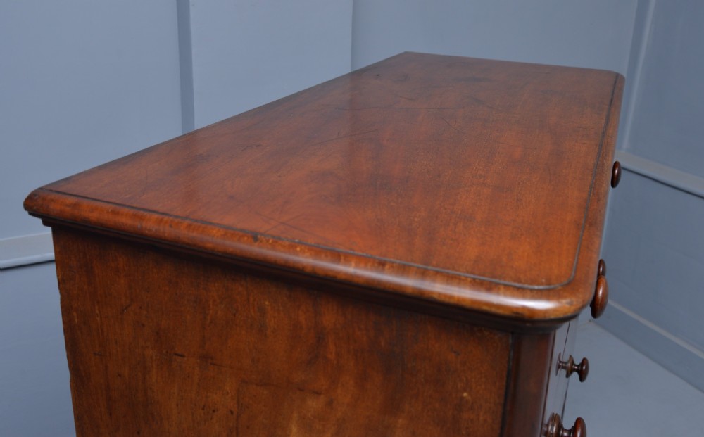 Handsome Victorian Mahogany Chest Of Drawers View XI