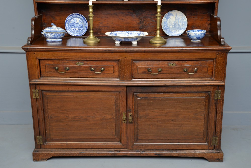  Georgian Solid Oak Dresser View III