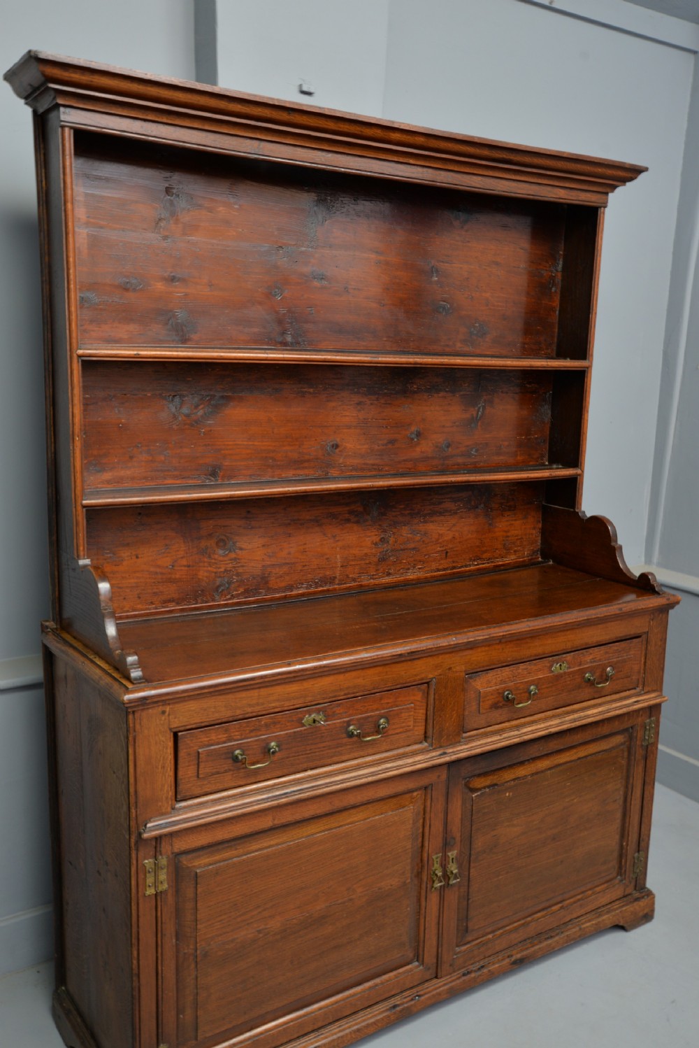  Georgian Solid Oak Dresser View VII
