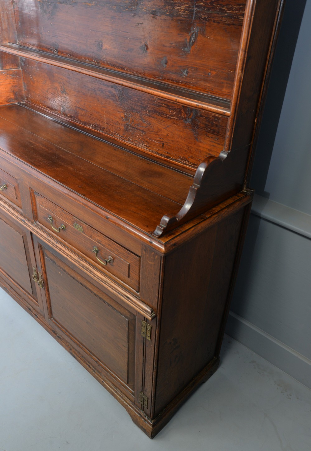  Georgian Solid Oak Dresser View X