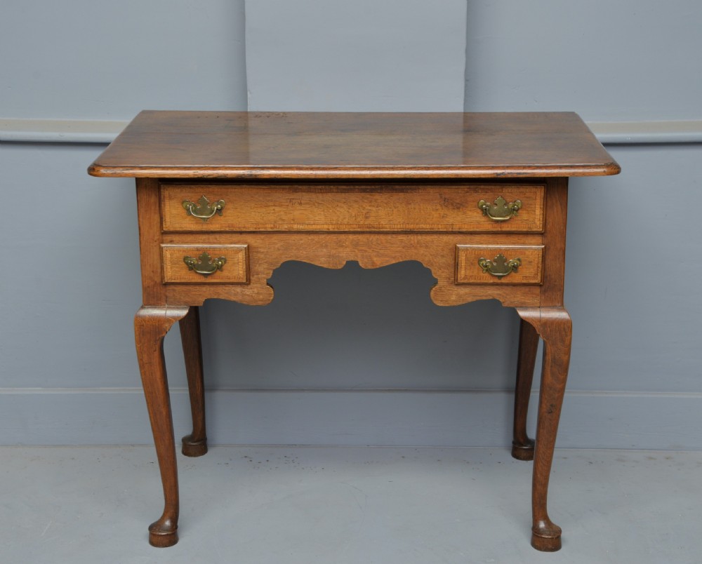 Charming Georgian Oak Low-Boy 