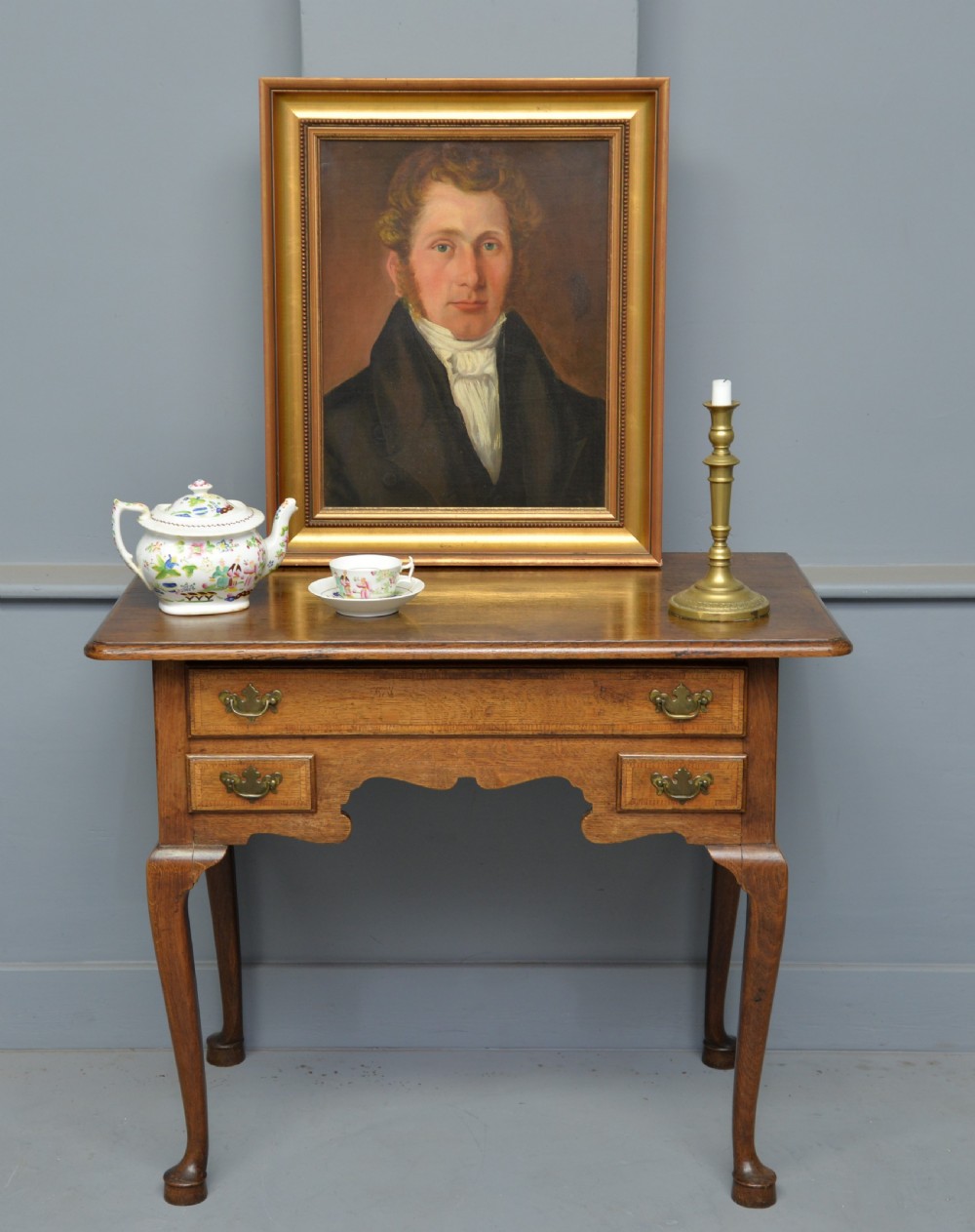 Charming Georgian Oak Low-Boy  View II
