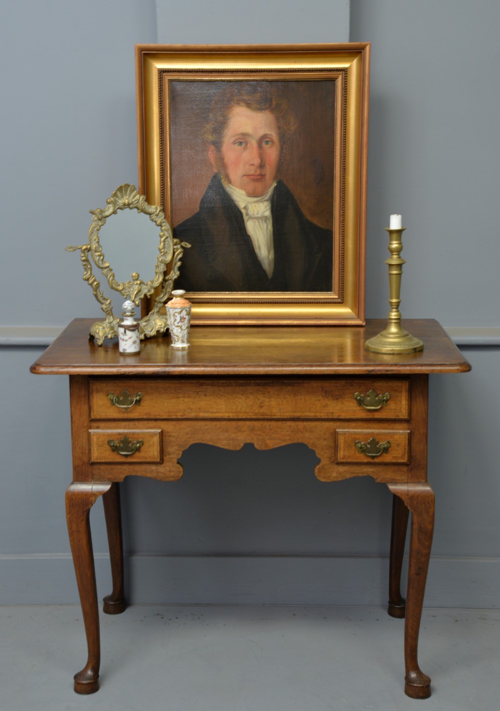 Charming Georgian Oak Low-Boy  View III