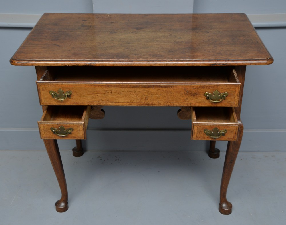 Charming Georgian Oak Low-Boy  View VIII