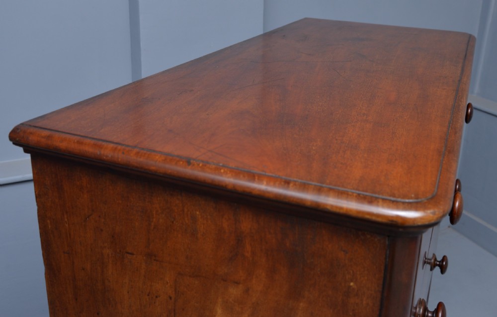Handsome Victorian Mahogany Chest Of Drawers View XI