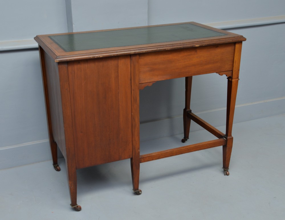 Elegant Edwardian Ladies Mahogany Writing Desk  View XI
