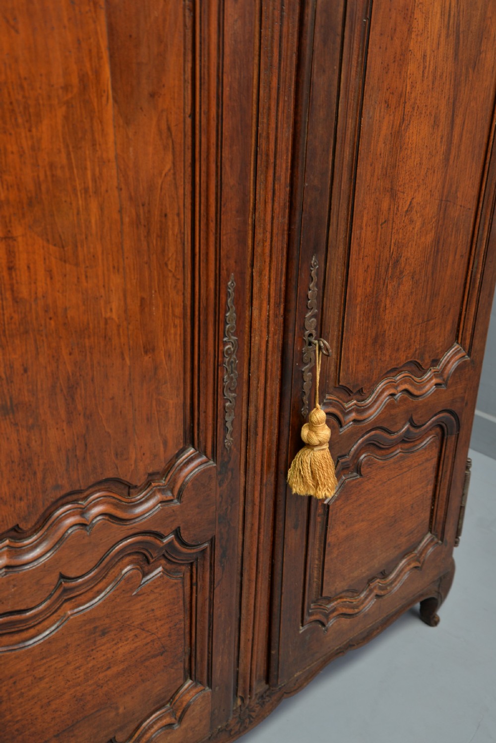 Very Sweet Small 18thc French Walnut Armoire  View VI