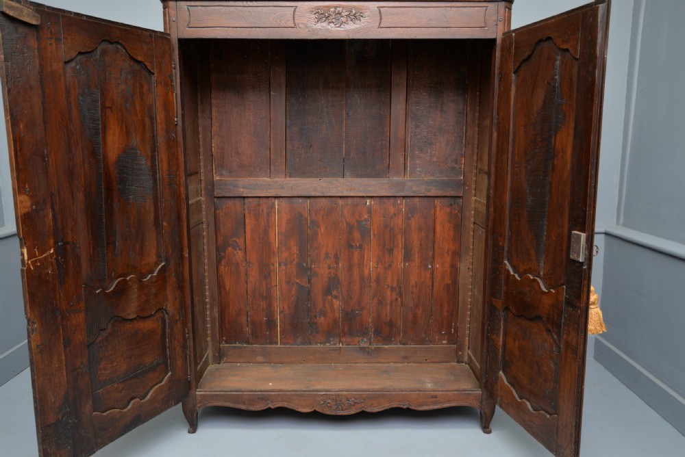 Very Sweet Small 18thc French Walnut Armoire  View VIII
