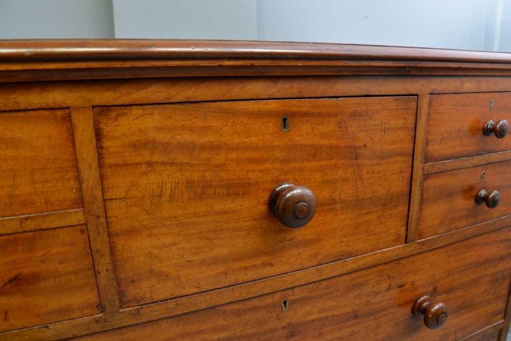 Superb Quality Large Victorian Mahogany  Maple & Co Chest Of Drawers View XV