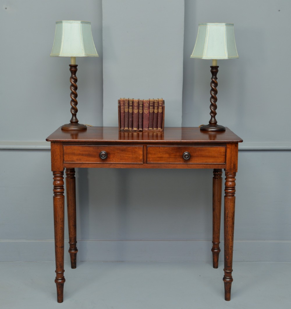 Regency Mahogany Side Hall Table