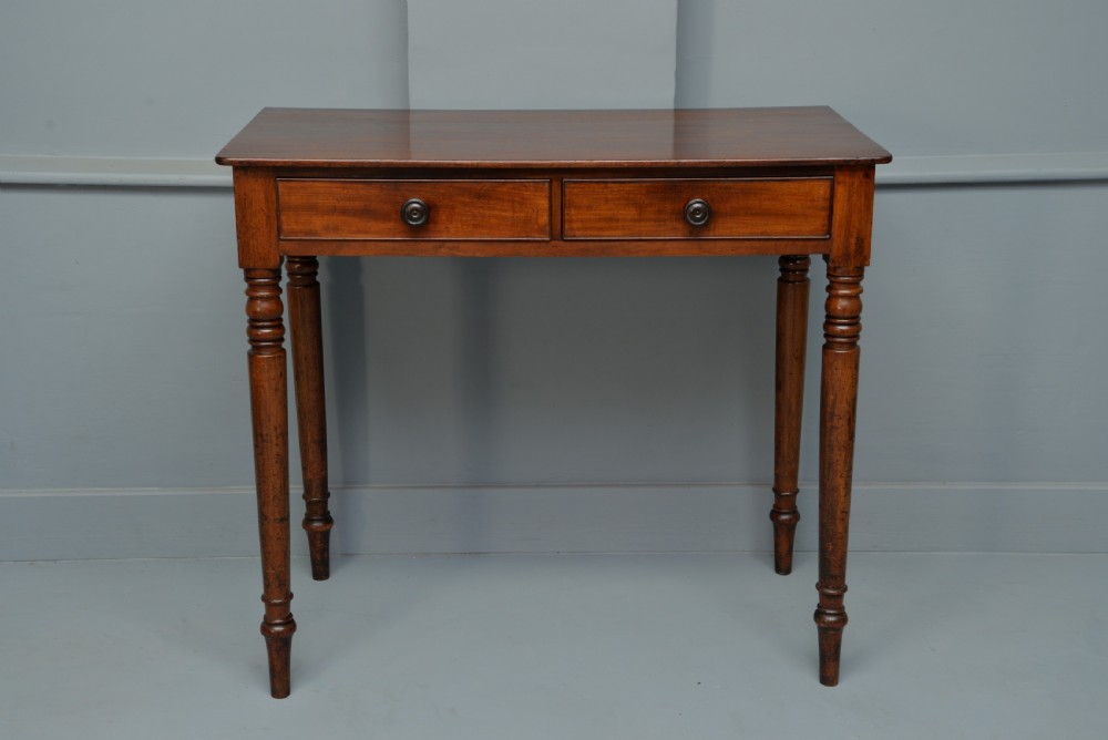 Regency Mahogany Side Hall Table View IV