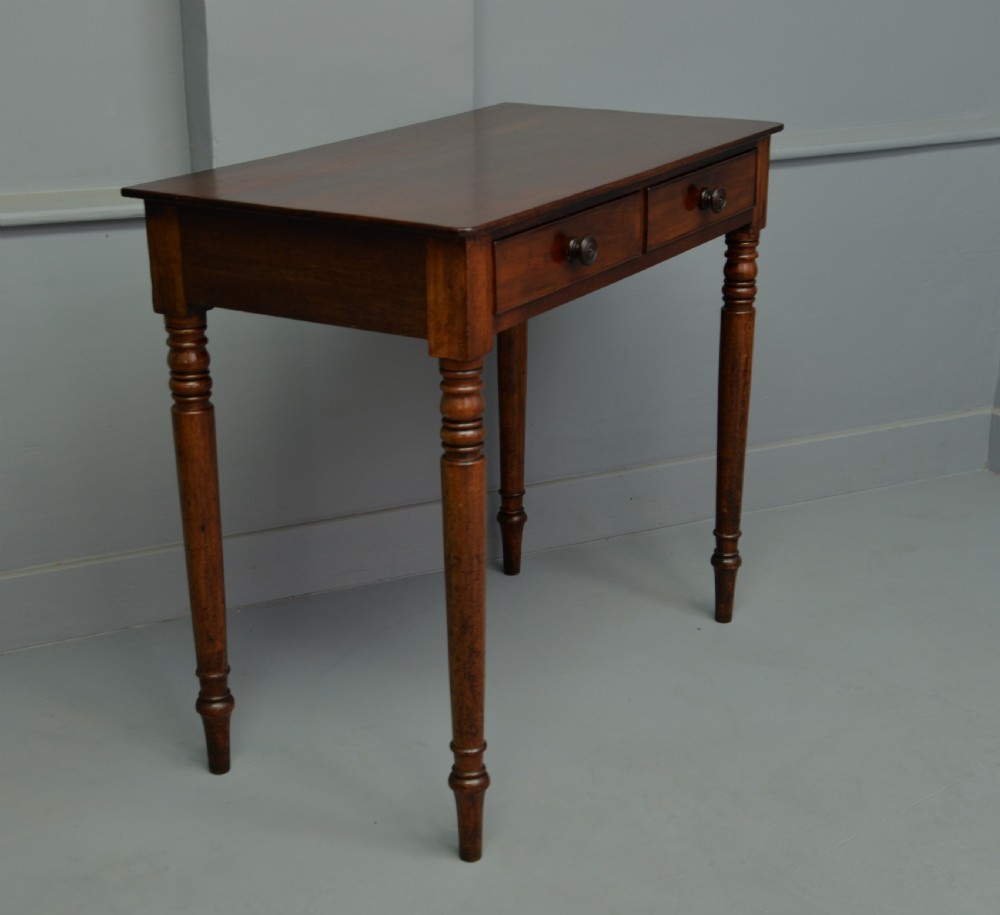 Regency Mahogany Side Hall Table View VII