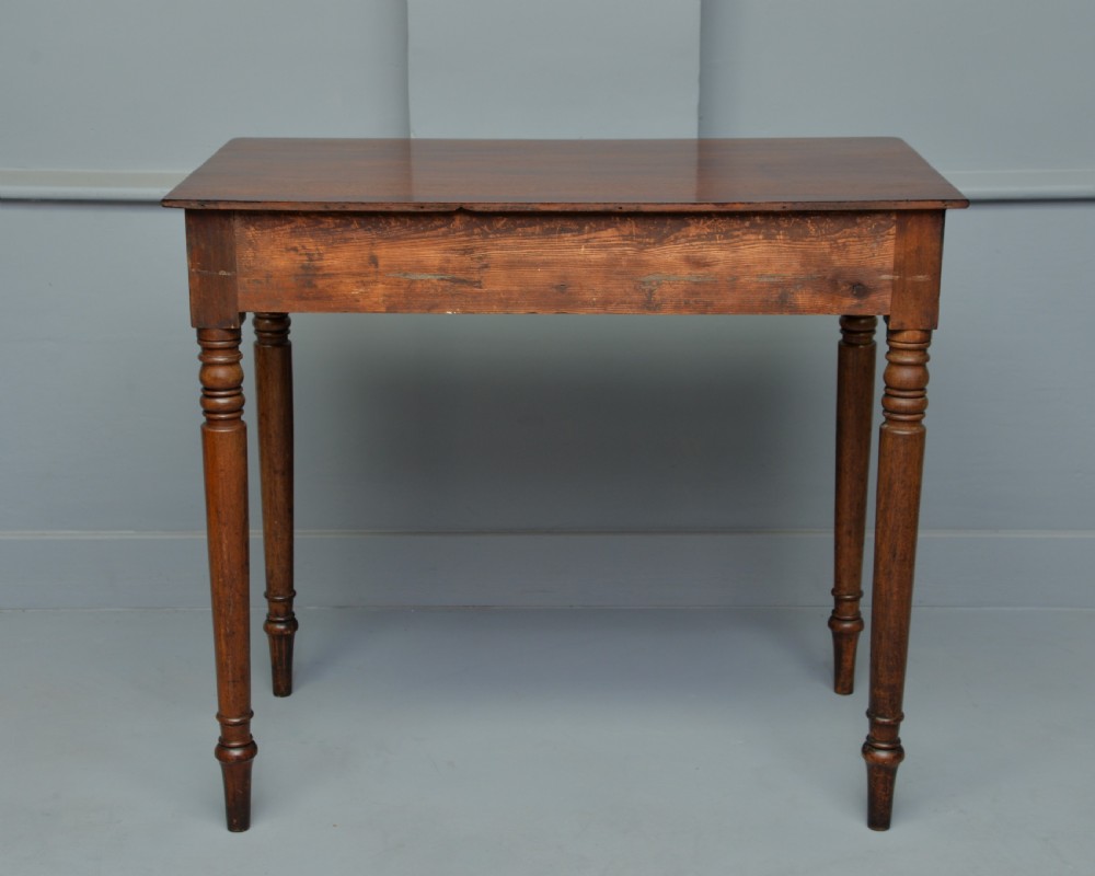 Regency Mahogany Side Hall Table View IX