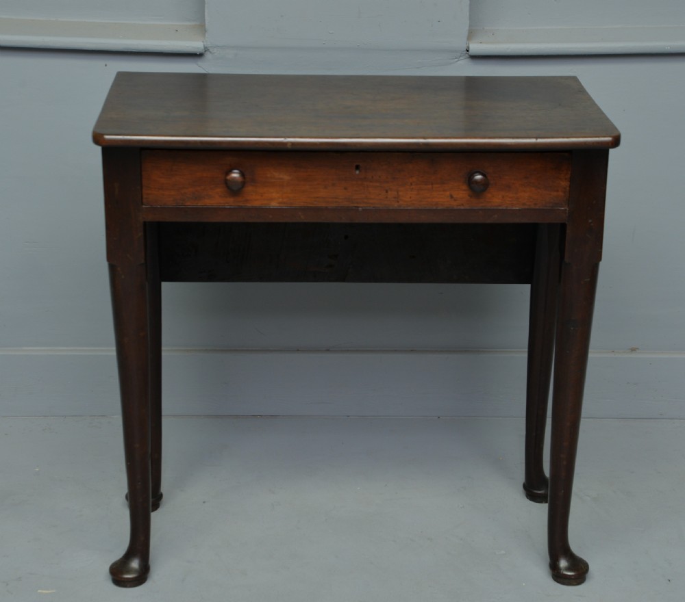 Unusual George III Cuban Mahogany Side Table View IV