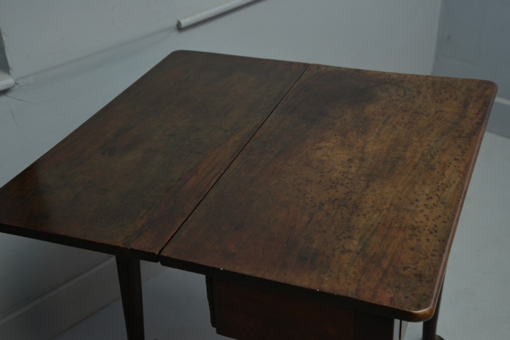 Unusual George III Cuban Mahogany Side Table View X