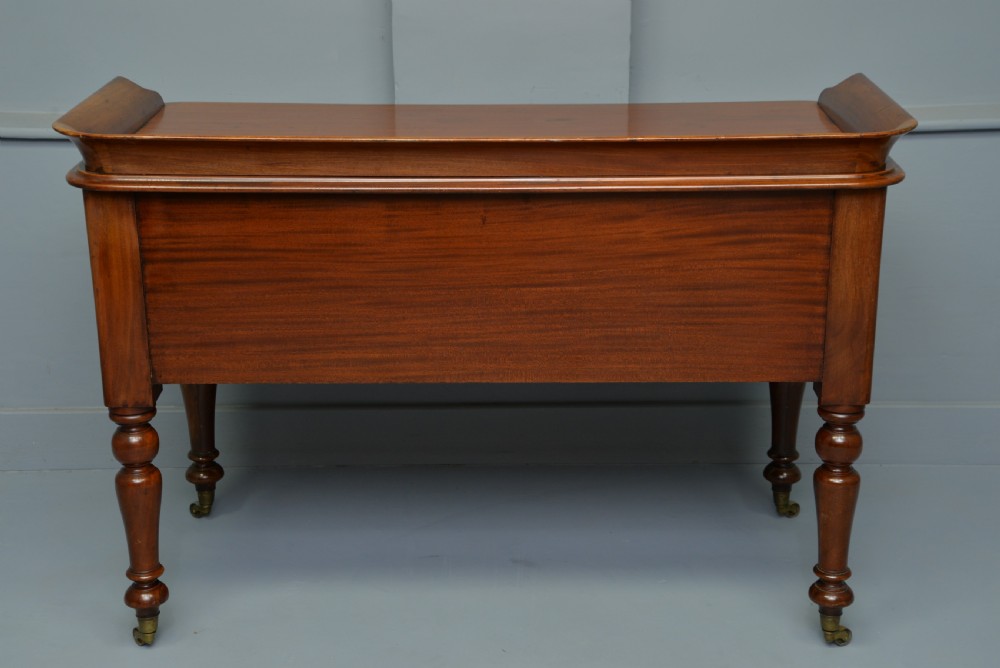 Superb Victorian Mahogany Writing Table Desk View XII