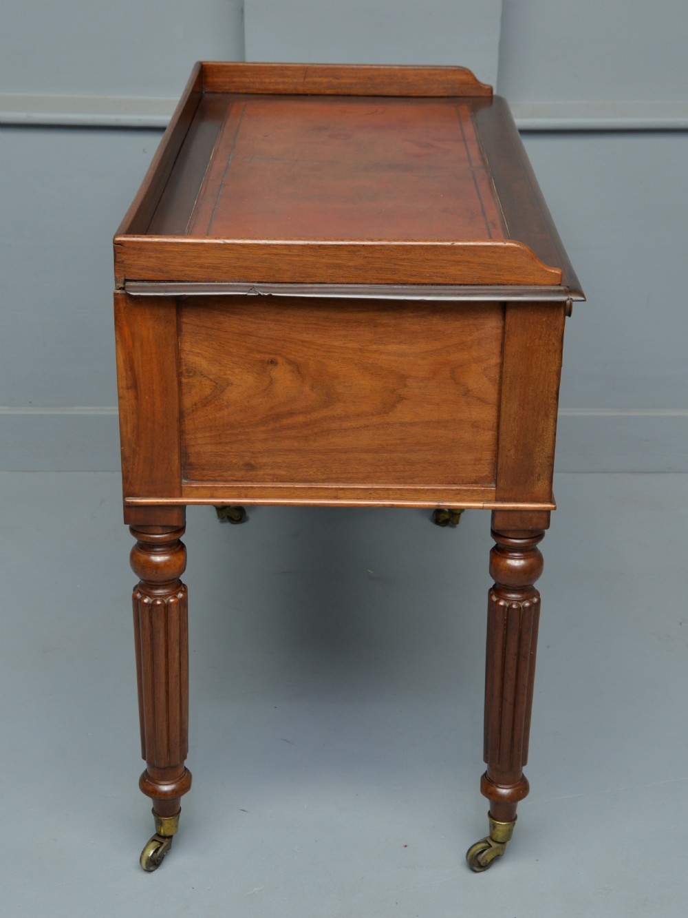 Pretty Victorian Mahogany Writing Table View X