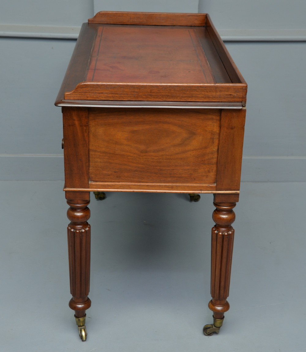 Pretty Victorian Mahogany Writing Table View XII