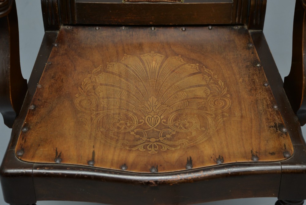 Edwardian Adjustable Barbers Chair View XIII