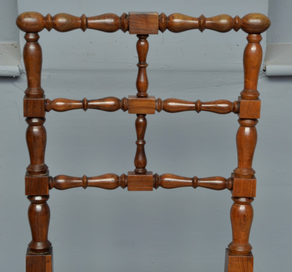 Superb Quality Victorian Rosewood Caned Side Chair View IX