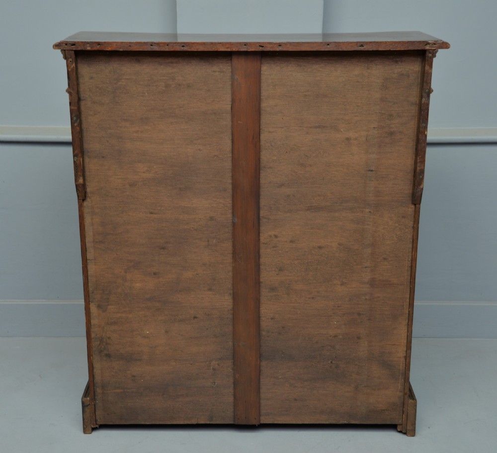 Victorian Carved Oak Open Bookcase  View VIII