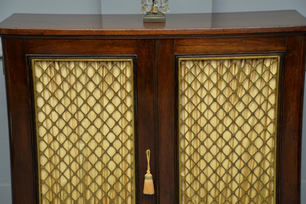 Small Regency Mahogany Side Cabinet View III