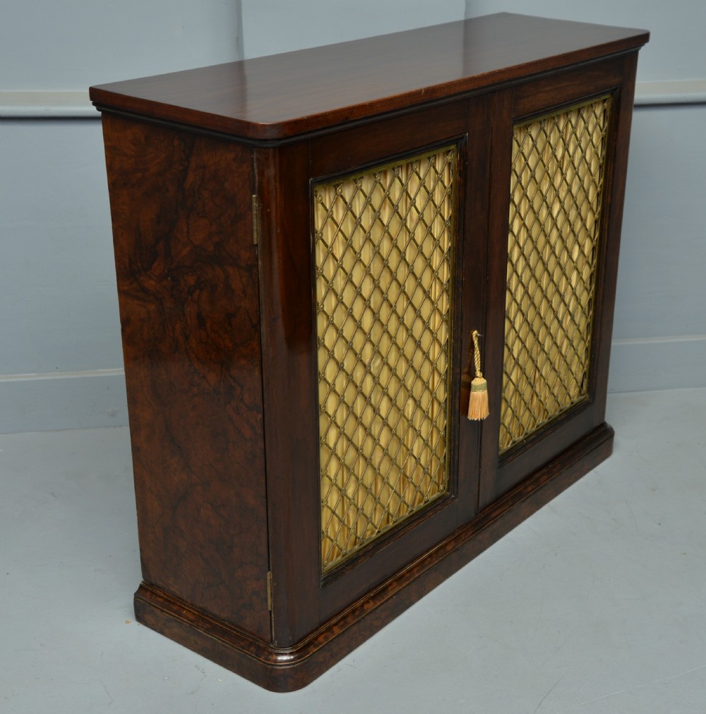 Small Regency Mahogany Side Cabinet View VII