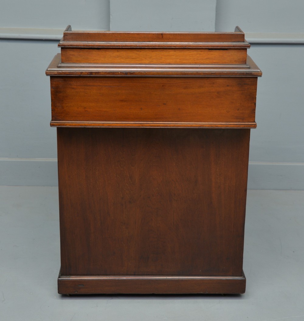 Late Victorian Oak Davenport Desk View X