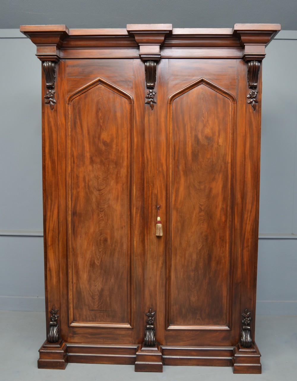 Early Victorian Mahogany Wardrobe