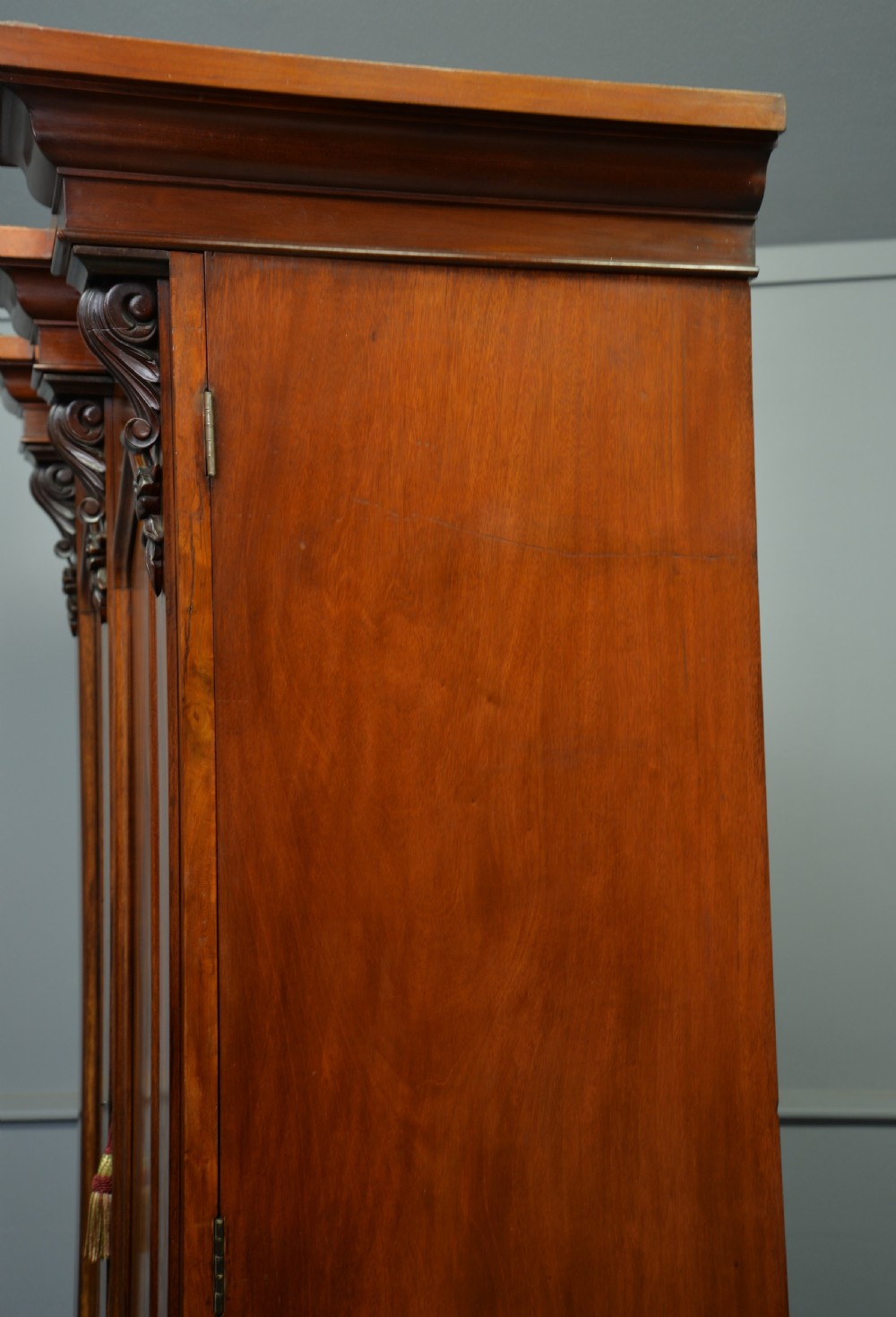 Early Victorian Mahogany Wardrobe View XV